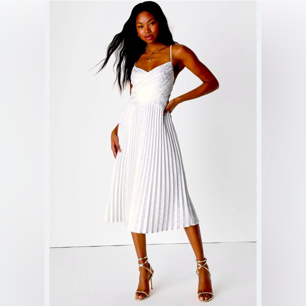 Bright white - Perfect for bridal dress, brides maid , all white party , brunch